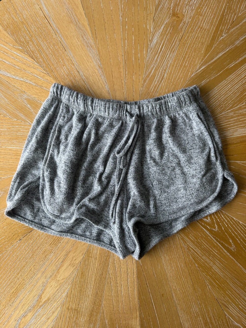 American Eagle Outfitters Gray High Waist Lounge Shorts